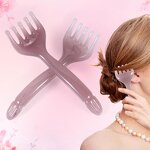 Five Tooth Comb Massager Manufacturer - New Handheld Resin Y-shaped Scalp Scratcher Relaxation Tool