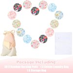 Reusable Nursing Pads Manufacturer - Sosation Floral Bamboo Breastfeeding Covers Wet Laundry Bag Tool