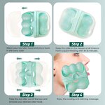 2 in 1 Ice Face Roller Manufacturer - New Trending Cold Massager Puffy Eyes Migraine Relief Tool