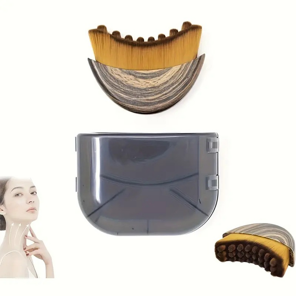 Lymphatic Contour Face Brush Manufacturer - Cross-Border Nylon Bristles Eye Neck Care Skincare Tool