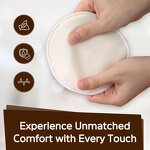 Non-Slip Nursing Pads Manufacturer - Hot Sale Reusable 4 Layers Absorbent Bamboo Breast Feeding Tool