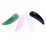 Crystal Cosmetic Spoon Manufacturer - Custom Reusable Rose Quartz Eye Cream Applicator Massage Tool