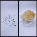 Mineral Display Stand Manufacturer - Metal Rack Holder for Crystals Agate Rock Fossil Coral Specimens Tool