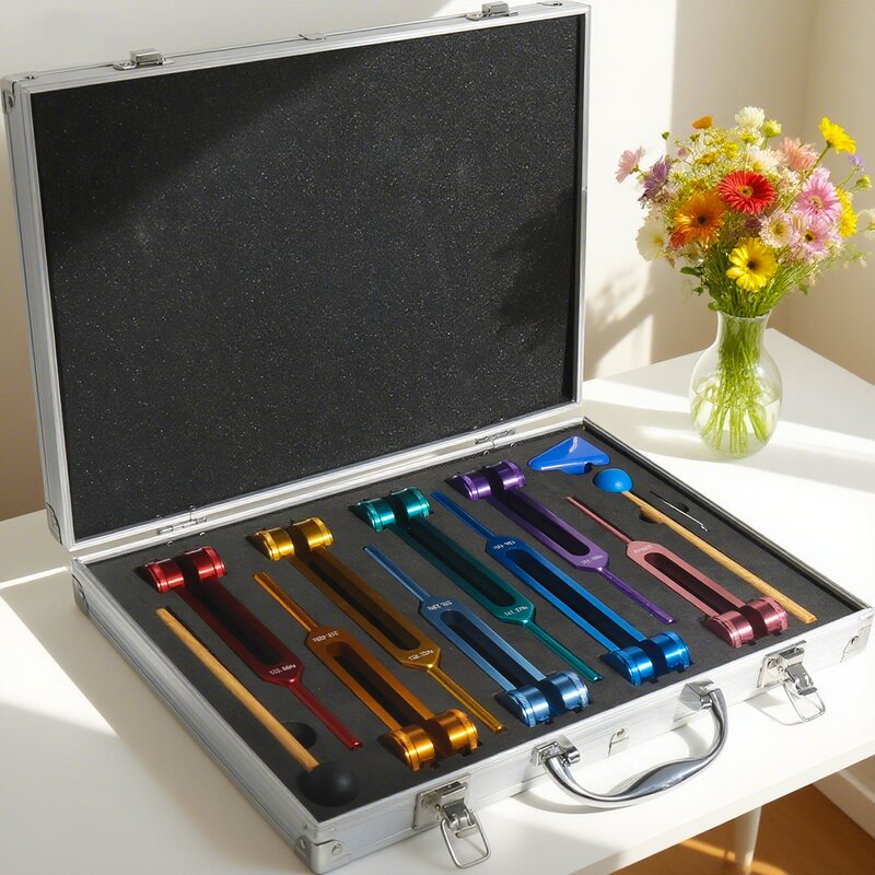 Quartz Chakra Tuning Fork Set Manufacturer - Wholesale Bassoon Type Sound Healing Yoga Meditation Tool