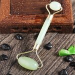 Hsiuyen Stone Jade Roller Manufacturer - Custom Logo Natural Facial Massage Healthy Beauty Tool