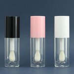Empty Lip Gloss Tubes Manufacturer - DIY Plastic Elegant Mini Liquid Lipstick Sample Bottle Tool