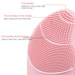 Ultrasonic Silicone Facial Brush Manufacturer - Whitening Beauty Device Pore Deep Cleaning Skin Care Tool