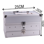 Multifunctional Cosmetic Bag Manufacturer - Professional 180 Color Eyeshadow Palette Makeup Artist Tool