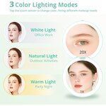 Compact Travel Makeup Mirror Manufacturer - Wholesale 20X Magnifying Handbag Round Pocket Cosmetic Tool