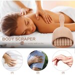 Wooden Body Massage Kit Manufacturer - Wholesale OEM Wood Therapy Back Massager Set Tool
