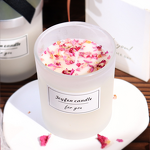 Rose Scented Candle Set Manufacturer - Hot Sale Valentine's Day Romantic Wedding Dry Flower Pillar Gift Tool