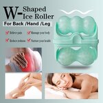 2 in 1 Ice Face Roller Manufacturer - New Trending Cold Massager Puffy Eyes Migraine Relief Tool