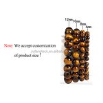 Loose Stone Beads Manufacturer - Jade Turquoise Lava Tiger Eye Spacer Waist Beads Jewelry Making Tool