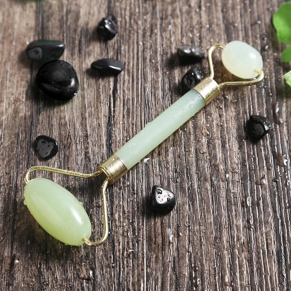 Hsiuyen Stone Jade Roller Manufacturer - Custom Logo Natural Facial Massage Healthy Beauty Tool
