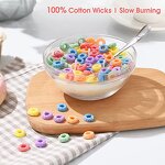 Cereal Scented Candle Jar Manufacturer - Unique Custom Home Fragrance Aromatherapy Food Candle Tool