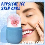 Silicone Ice Facial Roller Manufacturer - Reusable Jade Roller Skin Care Ice Holder Face Eye Mold Tool