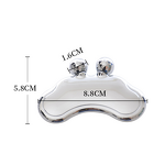 Zinc Alloy Gua Sha Board Manufacturer - New Metal Facial Lifting Hand-held Massage Roller Therapy Tool