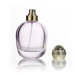 Square Glass Perfume Bottles Manufacturer - Custom Luxury with Gold Ring Black Wooden Cap Label Tool