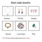 Loose Stone Beads Manufacturer - Jade Turquoise Lava Tiger Eye Spacer Waist Beads Jewelry Making Tool