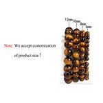 Round Stone Beads Manufacturer - Tiger Eye Agate Amazonite 4-12MM DIY Bracelet Jewelry Making Tool