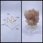 Mineral Display Stand Manufacturer - Metal Rack Holder for Crystals Agate Rock Fossil Coral Specimens Tool