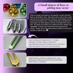 Gemstone Boot Tuning Fork Set Manufacturer - Rose Quartz Green Aventurine Black Onyx Biomagnetic Tool