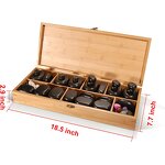 Basalt Lava Massage Stones Manufacturer - Hot Seller Natural Energy Spa Hot Stone Therapy Jade Roller Tool