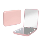 Mini LED Pocket Mirror Manufacturer - Wholesale Cute Foldable Hand Held Portable Cosmetic Makeup Tool