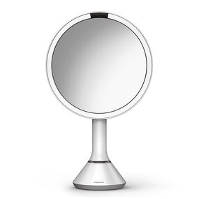 Automatic Flip LED Makeup Mirror Manufacturer - 8/10 Inch 1X/10X Magnification Standing Cosmetic Tool