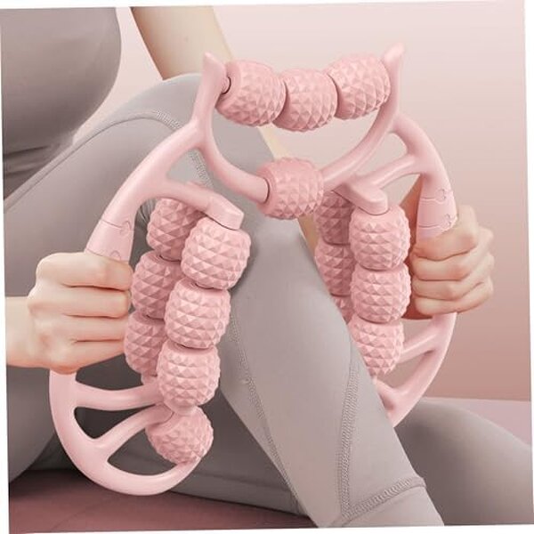 Nine Wheels Leg Massager Manufacturer - Wholesale Yoga Fitness Muscle Roller Neck Relaxation Tool