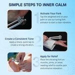 Om 136.1 Tuning Fork Manufacturer - Weighted Sound Healing Chakra Meditation Inflammation Reduction Tool