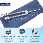 Om 136.1 Tuning Fork Manufacturer - Weighted Sound Healing Chakra Meditation Inflammation Reduction Tool