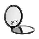 20X Magnifying Handheld Mirror Manufacturer - Wholesale Double Side Round Foldable Portable Cosmetic Tool