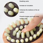 Jade Scalp Gua Sha Comb Manufacturer - Wholesale Facial Detoxification Firming Skin Xiuyu Stone Tool