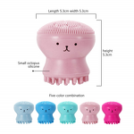 Mini Silicone Face Brush Manufacturer - Facial Washing Massage Octopus Exfoliating Wholesale Tool