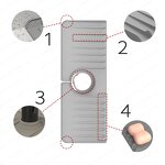 Silicone Faucet Drip Catcher Manufacturer - G5 Kitchen Sink Mat Water Catcher Splash Guard Tool