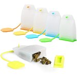 Silicone Tea Infuser Manufacturer - ST14 Purse-shape Loose Leaf Tea Bag Filter Teapot Accessory