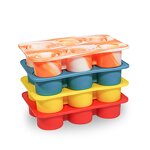 Silicone Popsicle Molds Manufacturer - High Quality Collapsable 6 Cavities 3D Commercial Pop Maker