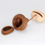 Silicone Tea Infuser Manufacturer - Funny Stool Shape Loose Leaf Tea Egg Strainer Ball Filter