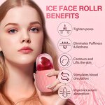 Silicone Beauty Ice Roller Manufacturer - Flexible Reusable Eco-Friendly Hot Cold Therapy Face Ball Tool