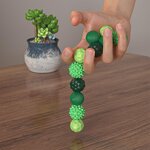 Silicone Magnet Fidget Balls Manufacturer - 4 Pack Textured Stress Relief Toy for ADHD Autism Anxiety