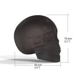 3D Skull Silicone Mold Manufacturer - FL Wholesale 1 Compartment Large Ice Cream Candle Resin Chocolate Tool