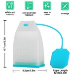 Silicone Tea Infuser Manufacturer - ST14 Purse-shape Loose Leaf Tea Bag Filter Teapot Accessory