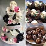 Skull Shape Silicone Gummy Mold Manufacturer - Halloween Hot Sale Chocolate Candy Mould with Dropper