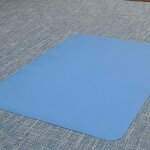 Silicone Kids Placemat Manufacturer - Large Blue Dining Plate Mat for Toddlers Baby Dish Table Pad