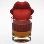 Silicone Tea Infuser Manufacturer - FL Wholesale New Novel Tongue Shape Loose Leaf Tea Strainer