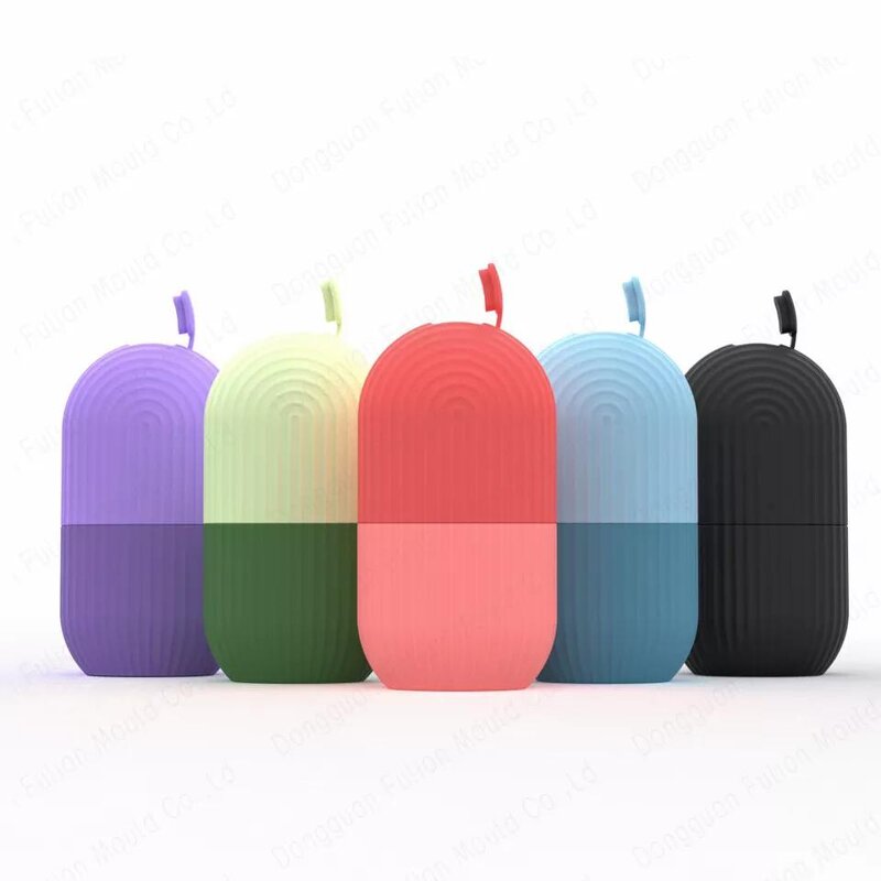 Cooling Silicone Facial Ice Globes Manufacturer - Contour Roller Lifting Skin Care Beauty Tool