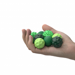 Silicone Magnet Fidget Balls Manufacturer - 4 Pack Textured Stress Relief Toy for ADHD Autism Anxiety