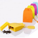 Silicone Tea Infuser Manufacturer - ST14 Purse-shape Loose Leaf Tea Bag Filter Teapot Accessory