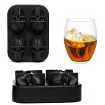 3D Skull Ice Cube Tray Manufacturer - SK11 Old Fashioned Custom Reusable Whisky Freezer Mold